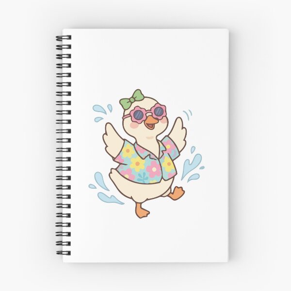 Item preview, Cute Duck Summer Vacation Hawaii Beach designed and sold by NeedForParks.