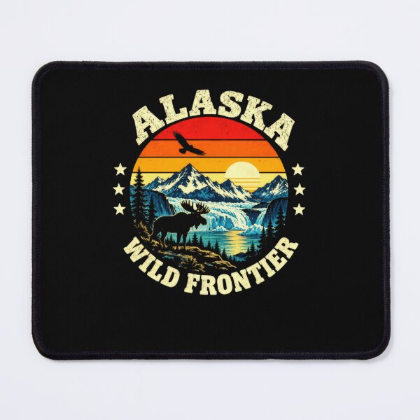 Item preview, Alaska Wild Frontier Travel Wilderness Nature Wildlife Adventure designed and sold by HumansStuck12.