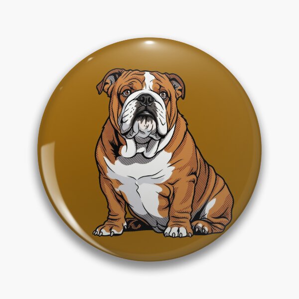 Item preview, Pop Art English Bulldog Halftone Comic designed and sold by Terry Bain.