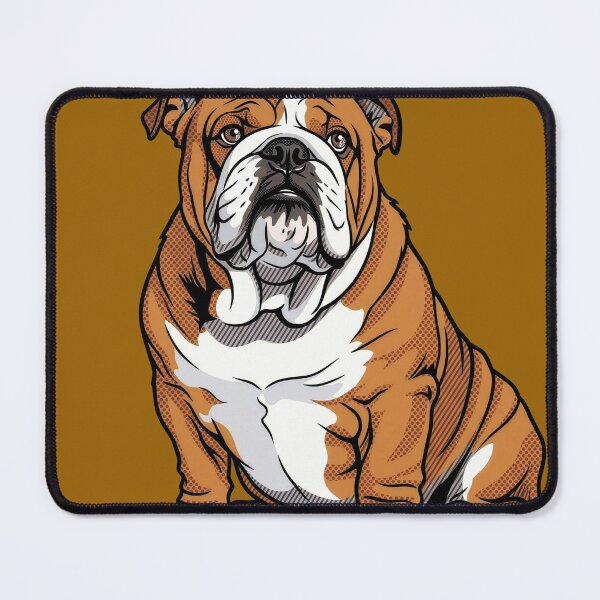 Item preview, Pop Art English Bulldog Halftone Comic designed and sold by Terry Bain.