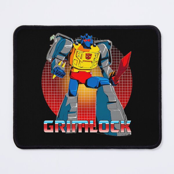 Item preview, Blue Headed Yellow And Grey Dinobot Robot Holding Sword designed and sold by LaverneDescham.
