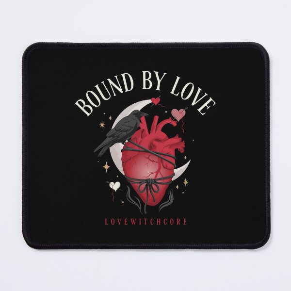 Item preview, Lovewitch Bound Heart Halloween Design Graphic Tee v2 designed and sold by DarylWelsh2024.