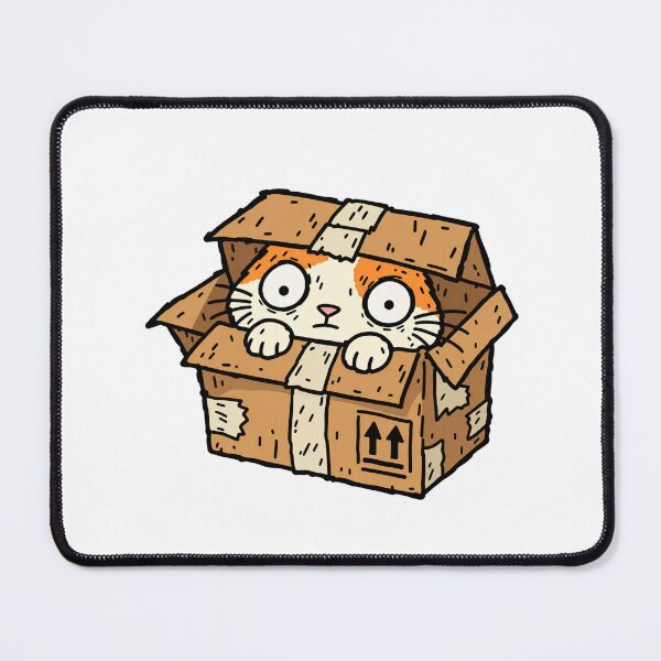 Item preview, Cat Hiding In A Box designed and sold by MonkiFlipp.