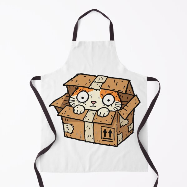 Item preview, Cat Hiding In A Box designed and sold by MonkiFlipp.