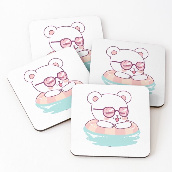 Item preview, Bear Swimming Summer Vacation Pool Beach designed and sold by NeedForParks.