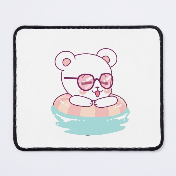 Item preview, Bear Swimming Summer Vacation Pool Beach designed and sold by NeedForParks.