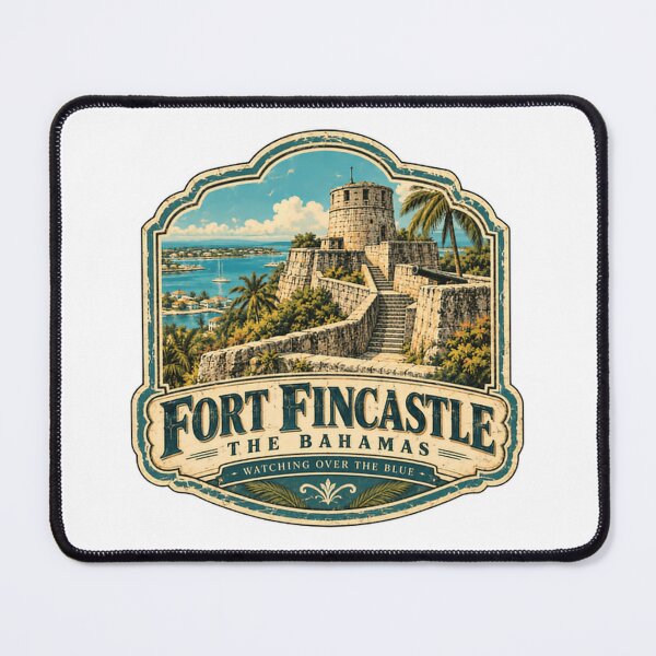 Item preview, Fort Fincastle The Bahamas Watching Over The Blue Nassau Travel Vacation Souvenir designed and sold by Star3NowForMe.