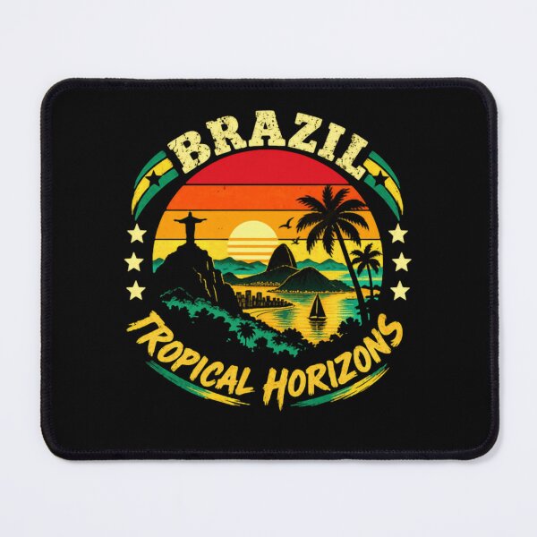 Item preview, Brazil Tropical Horizons Rio De Janeiro Travel Destination designed and sold by JonesFlora2025.