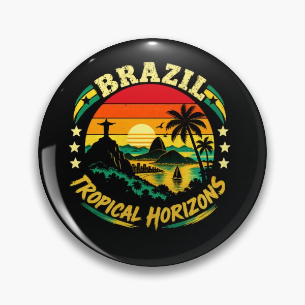 Item preview, Brazil Tropical Horizons Rio De Janeiro Travel Destination designed and sold by JonesFlora2025.