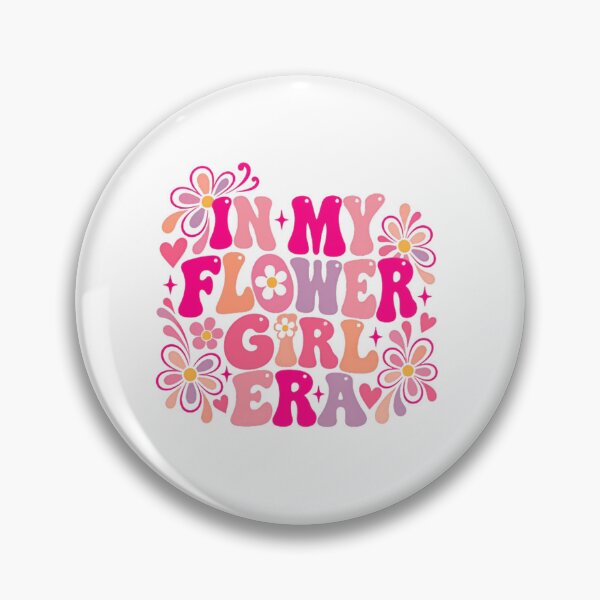 Item preview, In My Flower Girl Era Bachelorette Party Bridal Shower Bridesmaid Women designed and sold by SkeletonsDanger.
