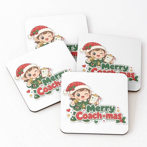 Item preview, Coach Christmas Merry Coach-mas Gift designed and sold by Soft Merch.