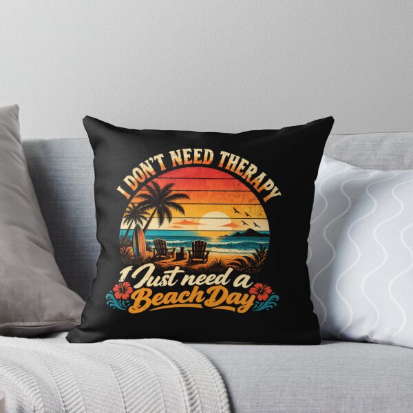 Item preview, I Don't Need Therapy I Just Need A Beach Day Vacation Relaxation Summer designed and sold by RetroMini2026.