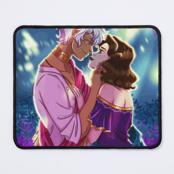 Item preview, Fantasy Lovers Beneath Enchanted Purple Flowers designed and sold by Bartolini-Orfe.