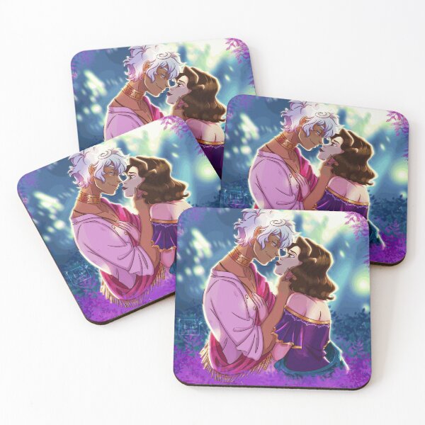 Item preview, Fantasy Lovers Beneath Enchanted Purple Flowers designed and sold by Bartolini-Orfe.