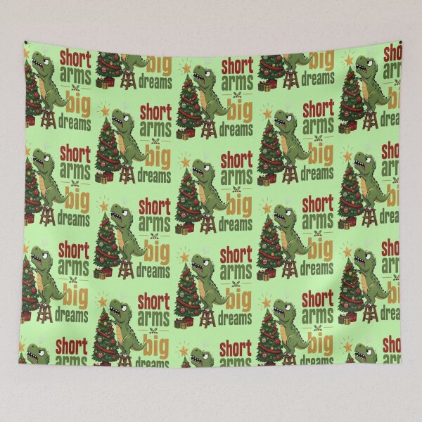 Item preview, Short Arms Big Dreams T-Rex Christmas designed and sold by creativerooney.
