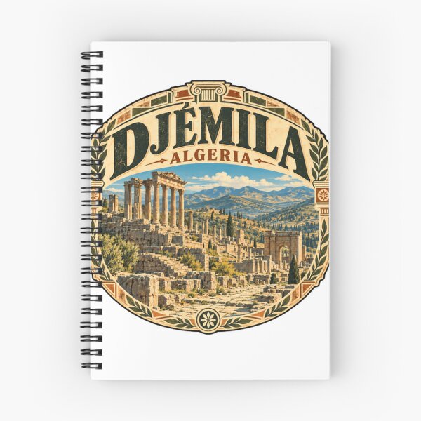Item preview, Djémila Algeria Roman Ruins Travel Souvenir designed and sold by Simsimah26Parks.