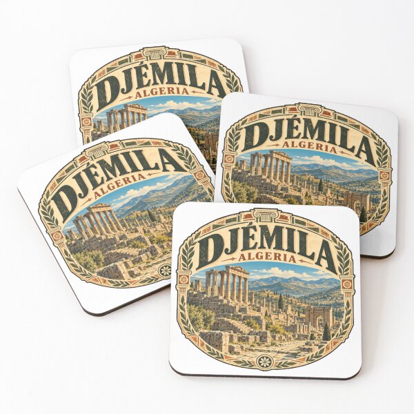 Item preview, Djémila Algeria Roman Ruins Travel Souvenir designed and sold by Simsimah26Parks.