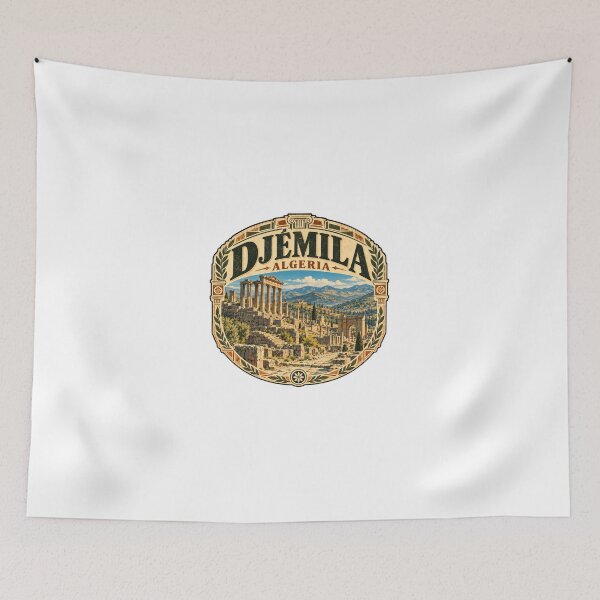 Item preview, Djémila Algeria Roman Ruins Travel Souvenir designed and sold by Simsimah26Parks.