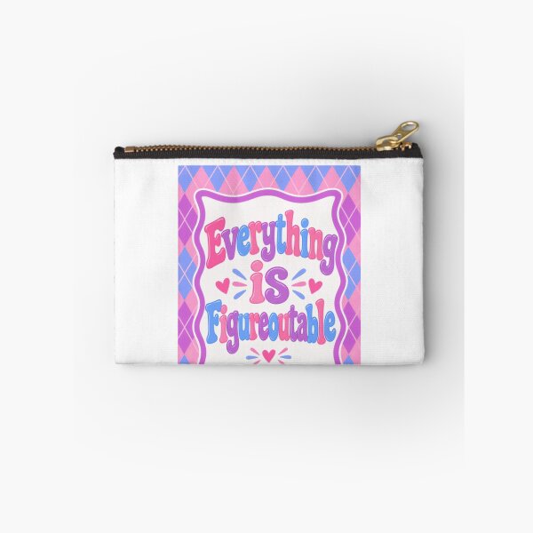 Item preview, Everything Is Figureoutable Motivational Inspirational Positive Mindset designed and sold by NeedForParks.