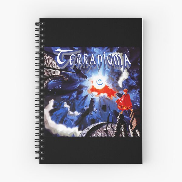 Item preview, Red Cloaked Character Looking Down At Glowing Portal In Icy Cave designed and sold by LaverneDescham.