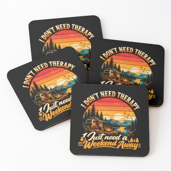 Item preview, I Don't Need Therapy I Just Need A Weekend Away Camping RV Outdoor Adventure designed and sold by RetroMini2026.