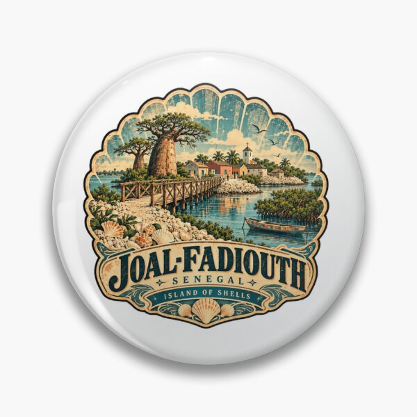 Item preview, Joal-Fadiouth Senegal Island Of Shells Travel Souvenir Destination designed and sold by Simsimah26Parks.