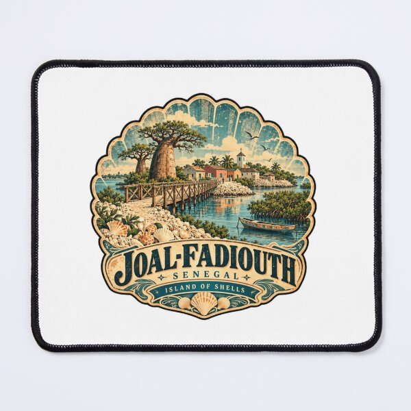 Item preview, Joal-Fadiouth Senegal Island Of Shells Travel Souvenir Destination designed and sold by Simsimah26Parks.