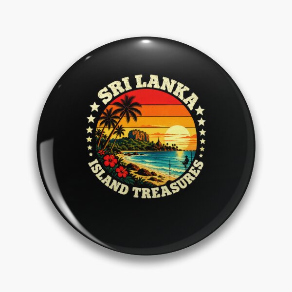 Item preview, Sri Lanka Island Treasures Travel Vacation Beach Lover designed and sold by HumansStuck12.