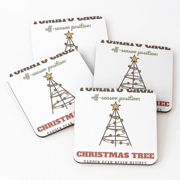 Item preview, Tomato Cage Christmas Tree Funny Gardener Christmas designed and sold by HenAndHeller.