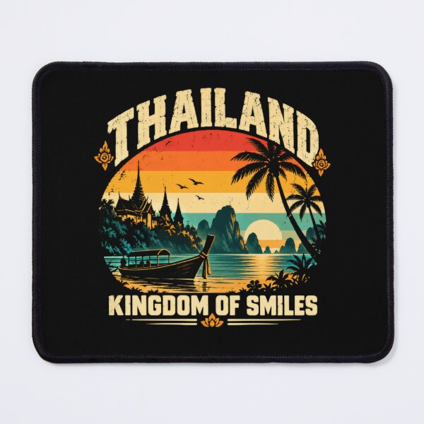 Item preview, Thailand Kingdom Of Smiles Travel Vacation Tourist Southeast Asia designed and sold by JonesFlora2025.