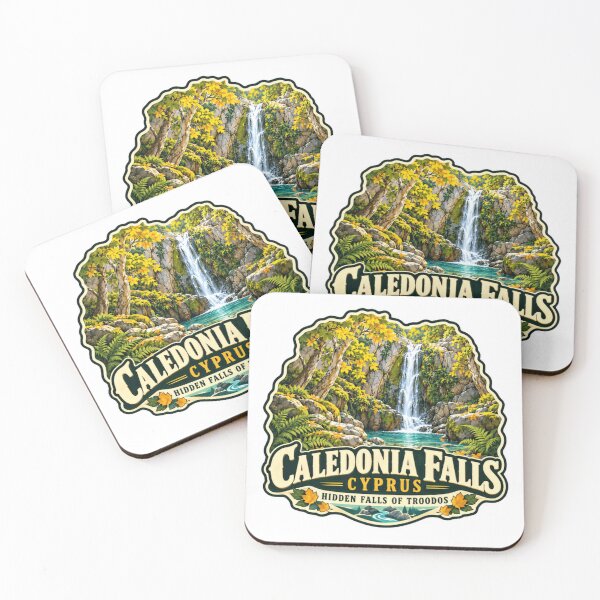 Item preview, Caledonia Falls Cyprus Hidden Falls Of Troodos Travel Nature Destination designed and sold by Star3NowForMe.