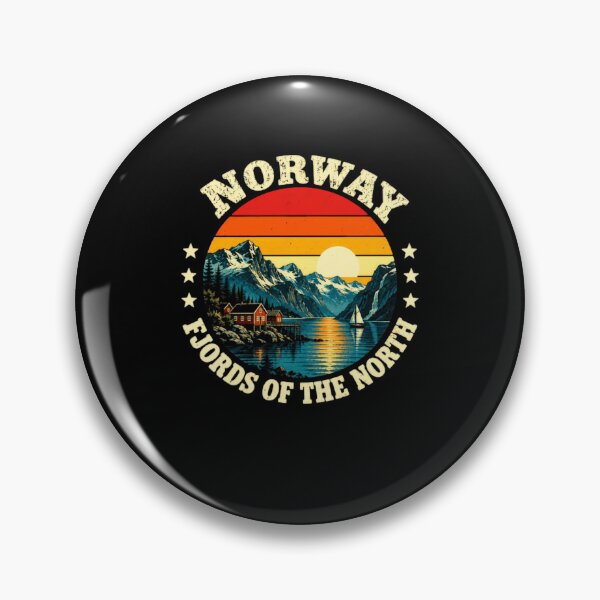 Item preview, Norway Fjords Of The North Scandinavian Travel Explorer designed and sold by HumansStuck12.