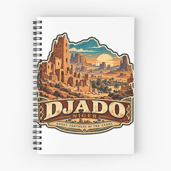 Item preview, Djado Niger Ghost Fortress Of The Sands African History Travel Explorer designed and sold by Simsimah26Parks.