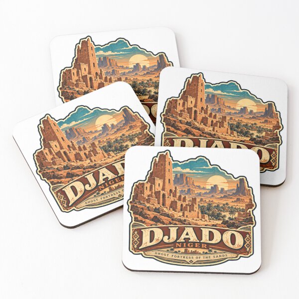 Item preview, Djado Niger Ghost Fortress Of The Sands African History Travel Explorer designed and sold by Simsimah26Parks.