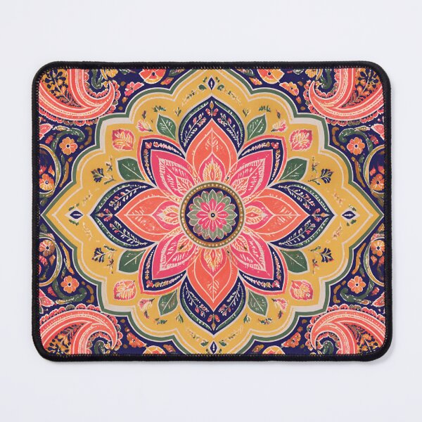 Artikelvorschau, Rosa Rangoli-Design entworfen und verkauft von Heaven1111.