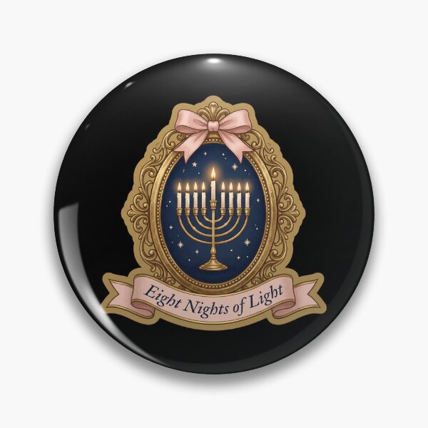 Item preview, Hanukkah Cameo Locket — Eight Nights of Light designed and sold by TheCalmEdit.