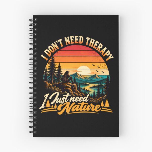 Item preview, I Don't Need Therapy I Just Need Nature Outdoor Enthusiast Hiking Adventure designed and sold by RetroMini2026.