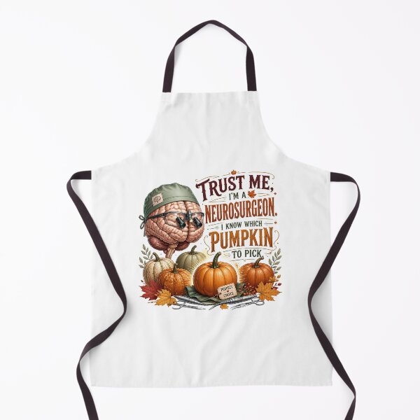 Item preview, Trust Me, I'm a Neurosurgeon, I Know Which Pumpkin to Pick – Funny Halloween Neurosurgeon Design designed and sold by CuteDesignables.
