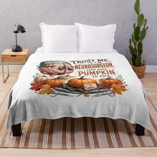 Item preview, Trust Me, I'm a Neurosurgeon, I Know Which Pumpkin to Pick – Funny Halloween Neurosurgeon Design designed and sold by CuteDesignables.