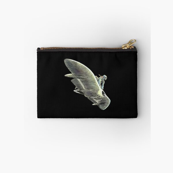 Item preview, Futuristic Glider Aircraft In Flight designed and sold by cleverring3.