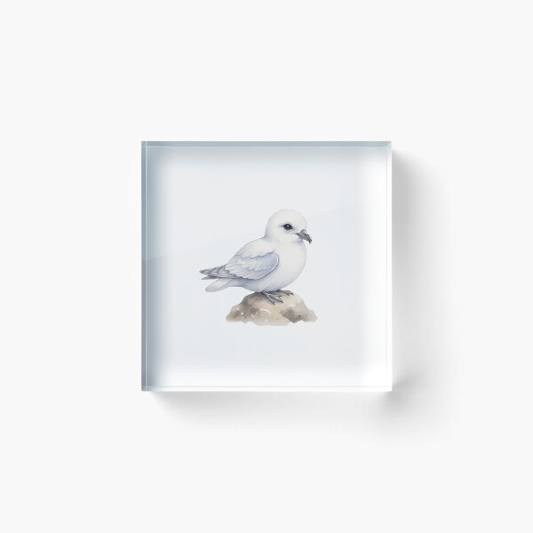 Item preview, Adorable Arctic Snow Petrel Bird Watercolour Illustration designed and sold by made by Golightly x.