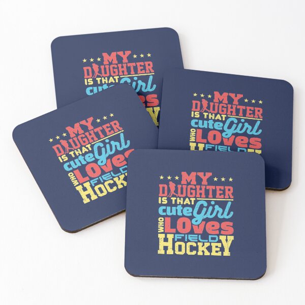 Item preview, Field Hockey Dad Mom My Daughter Is That Cute Girl Who Loves Field Hockey designed and sold by jaygo.