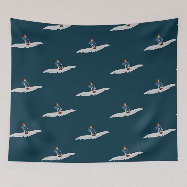 Item preview, Glider Pilot Gliding Through Clouds designed and sold by cleverring3.