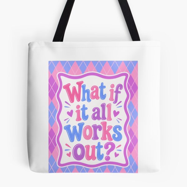 Item preview, What If It All Works Out? Positive Motivation Optimism designed and sold by NeedForParks.