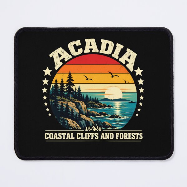 Item preview, Acadia Coastal Cliffs And Forests Maine National Park Traveler designed and sold by JonesFlora2025.