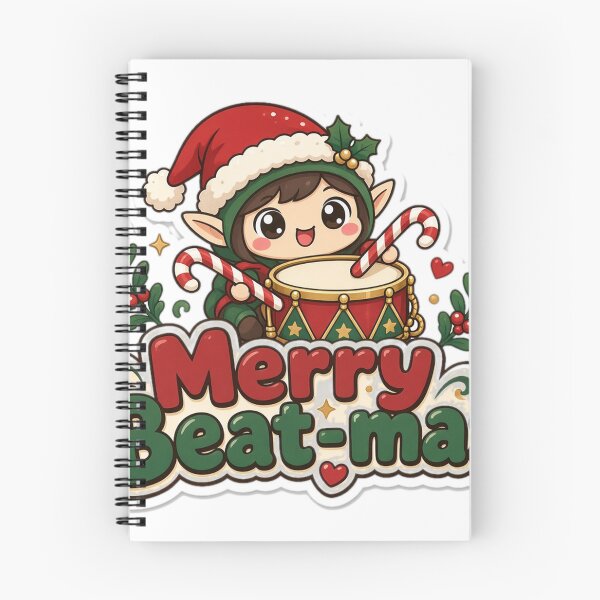Item preview, Drummer Christmas Merry Beat-mas Gift designed and sold by Soft Merch.