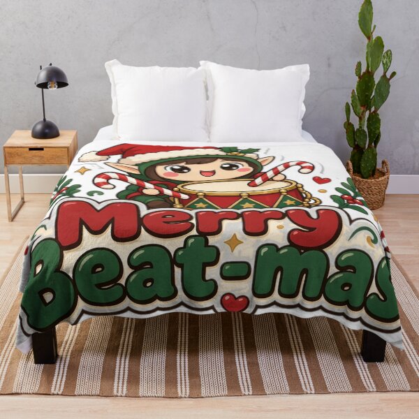 Item preview, Drummer Christmas Merry Beat-mas Gift designed and sold by Soft Merch.
