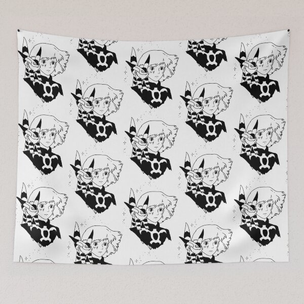 Item preview, Monochrome Line Art Anime Character designed and sold by cleverring3.