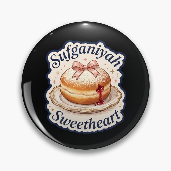 Item preview, Hanukkah Jelly Doughnut — Sufganiyah Sweetheart designed and sold by TheCalmEdit.