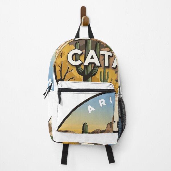 Item preview, Catalina State Park Arizona Pusch Ridge Saguaro Badge Sticker designed and sold by DetourDgn.